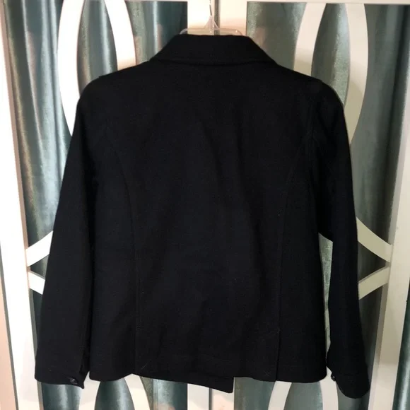Girls Tommy Hilfiger Wool Blend Military Style Pea Coat